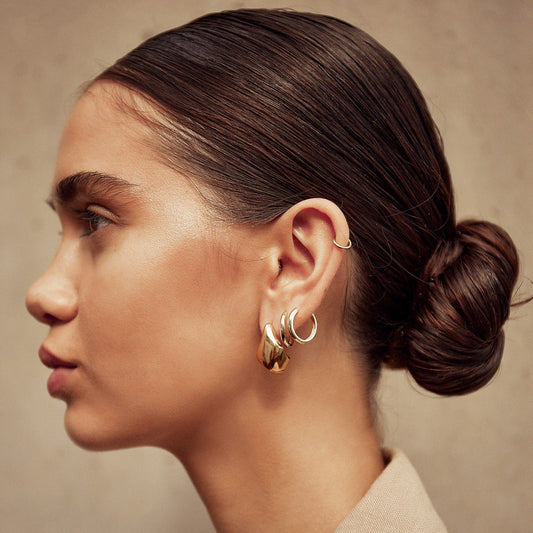 ARMS OF EVE Delphine Gold Earrings