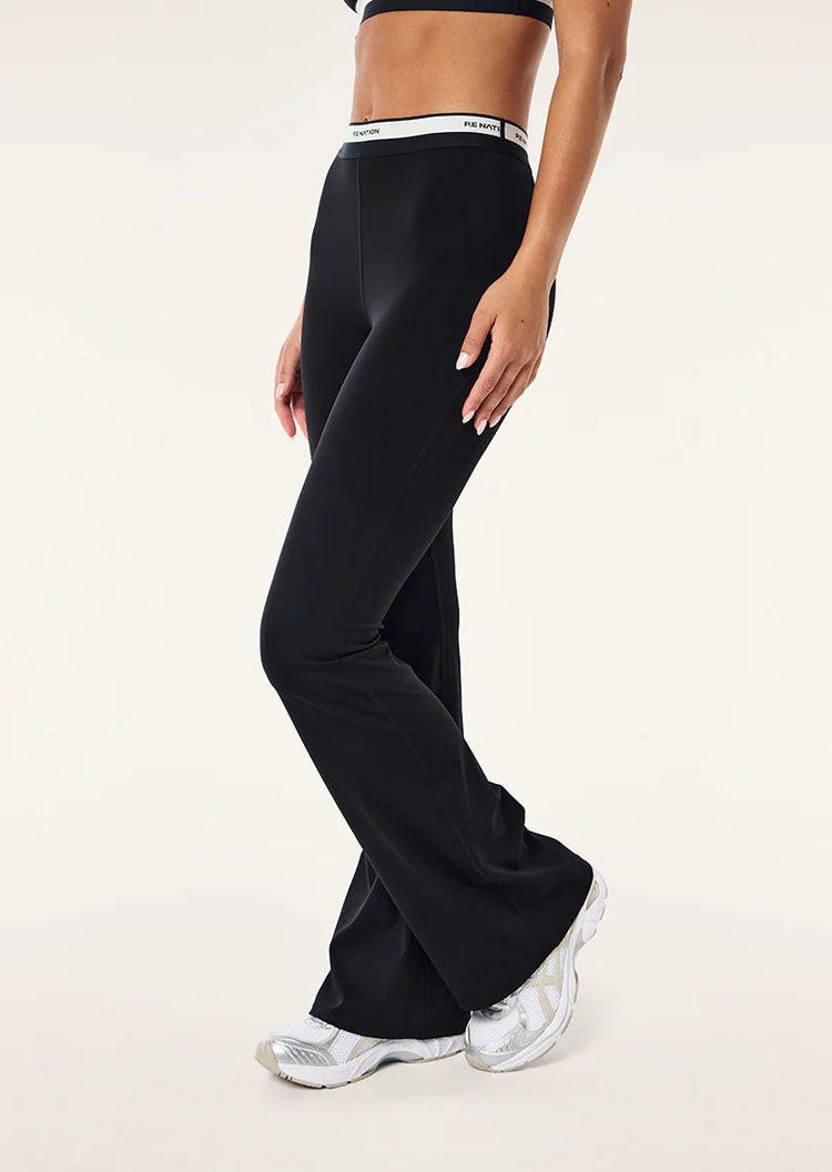 P.E NATION - AVANT FLARE LEGGING - Black