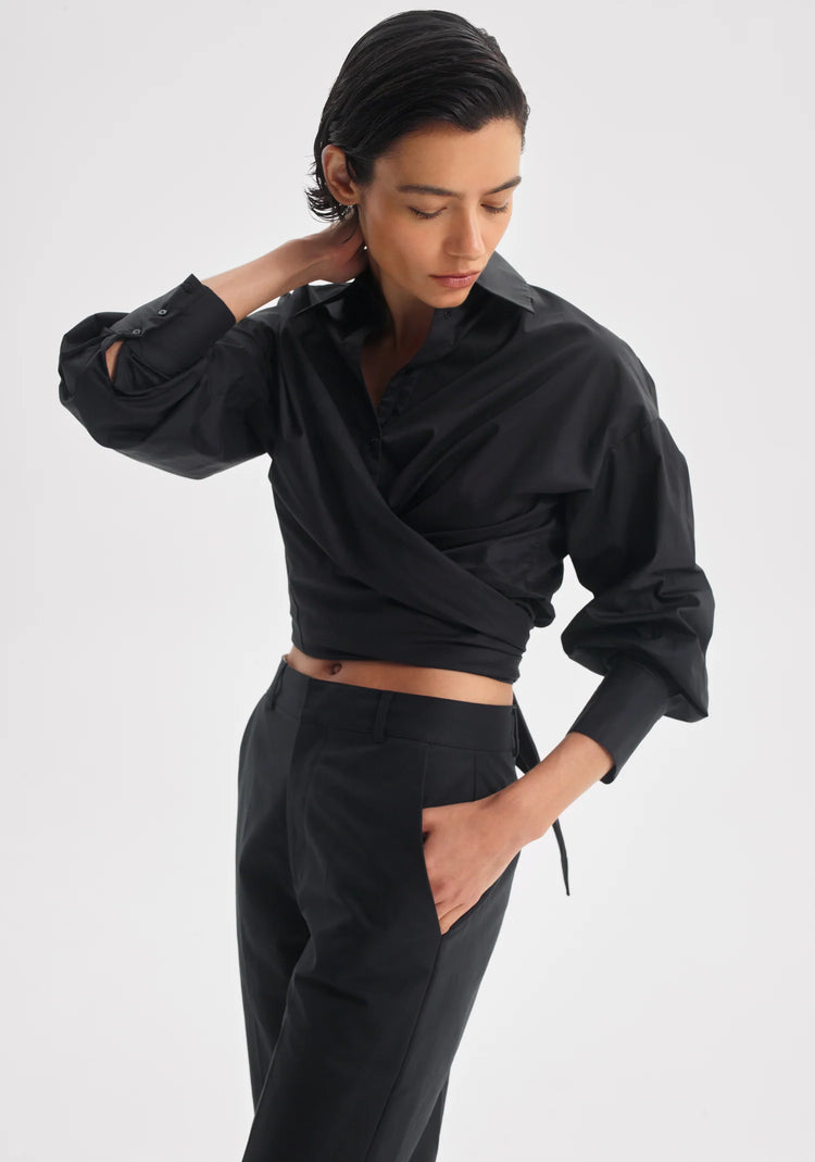 MORRISON - CHARLOTTE SHIRT - Black