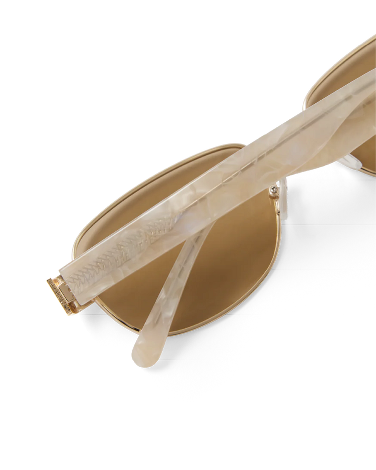 BANBE - THE ADDISON - Gold-Havana Tort-Green