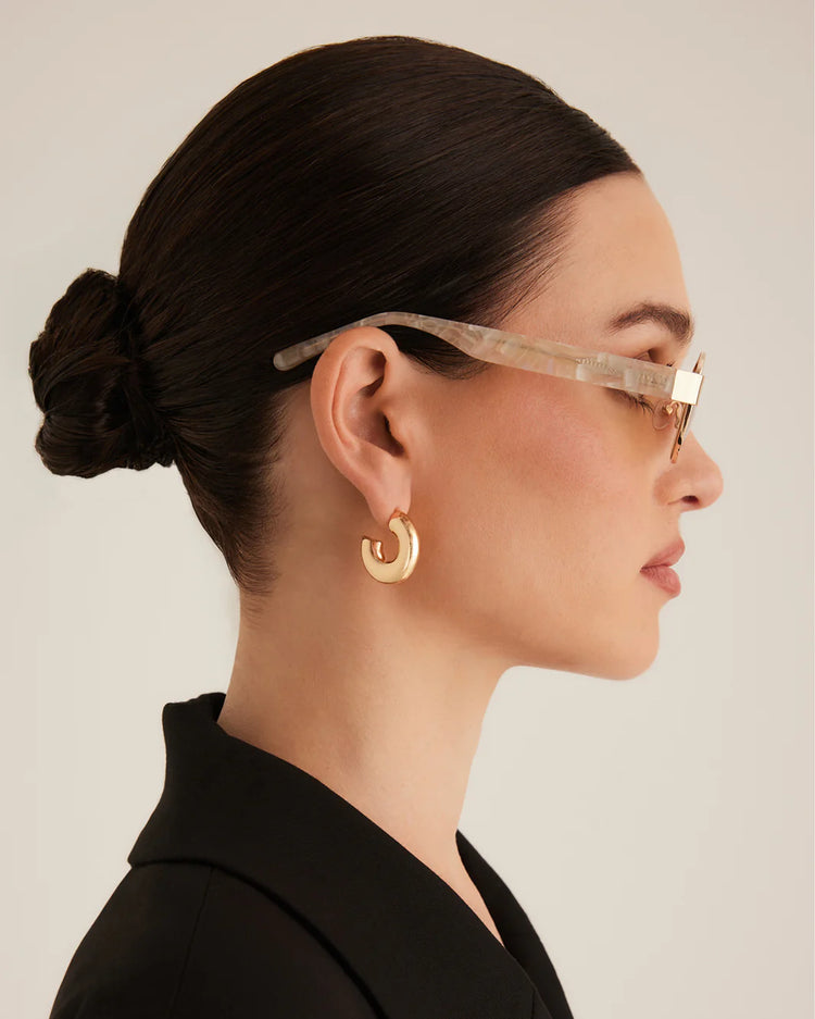 BANBE - THE ADDISON - Gold-Havana Tort-Green