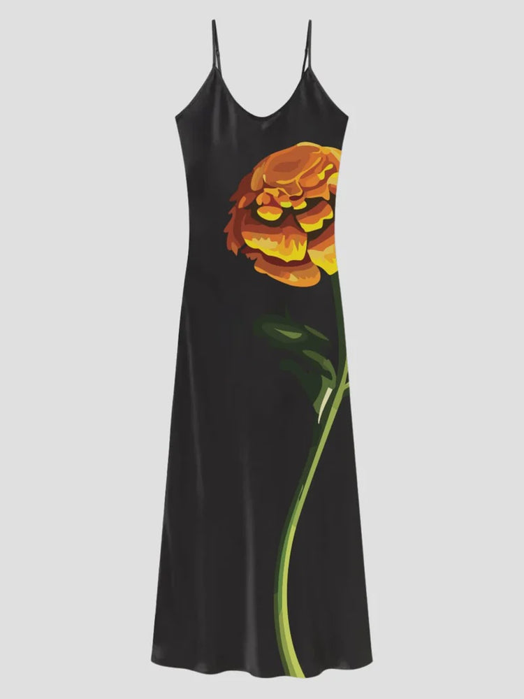 SILK LAUNDRY - 1996 DRESS - Marigold