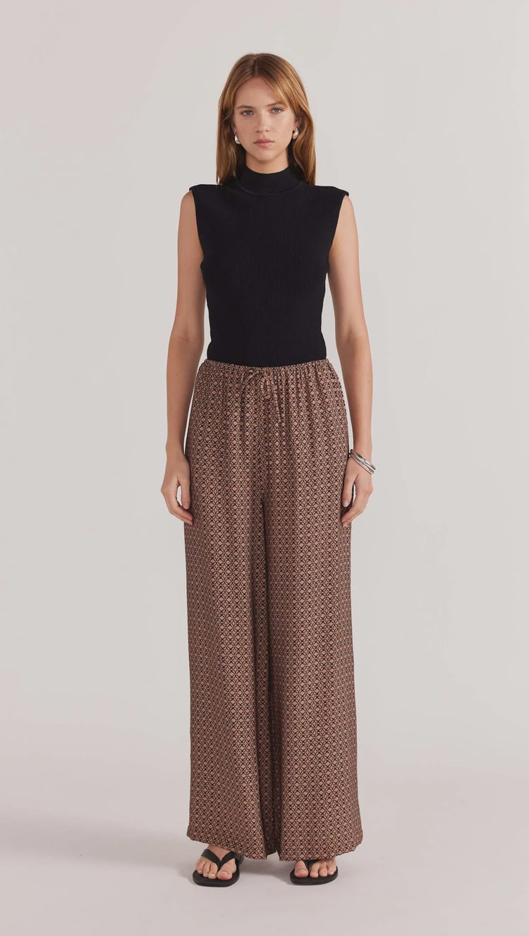 STAPLE THE LABEL - MEMOIR DRAWSTRING PANT - Geometric