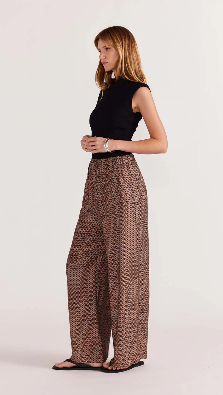 STAPLE THE LABEL - MEMOIR DRAWSTRING PANT - Geometric