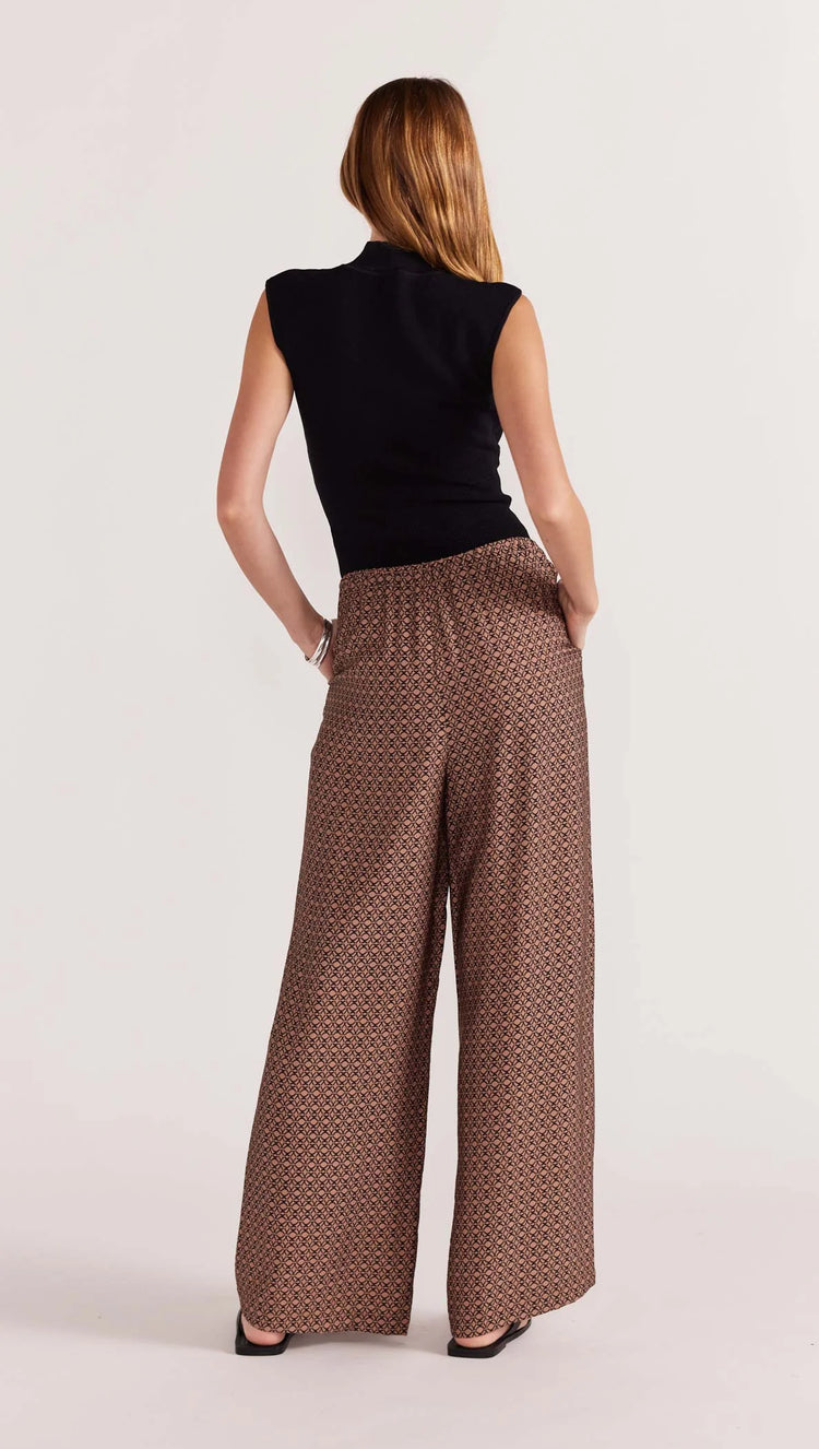 STAPLE THE LABEL - MEMOIR DRAWSTRING PANT - Geometric