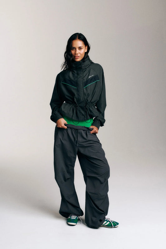 P.E NATION - SHELTER JACKET - Caviar