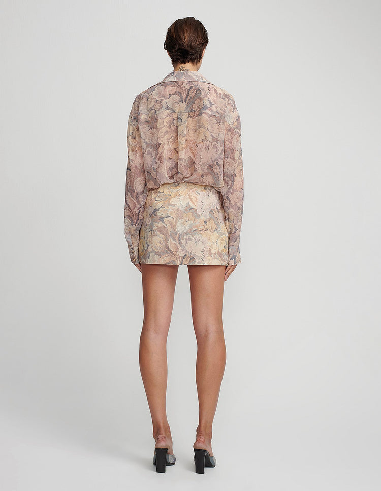 HANSEN & GRETEL - TELLER MINI SKIRT - Antique Floral