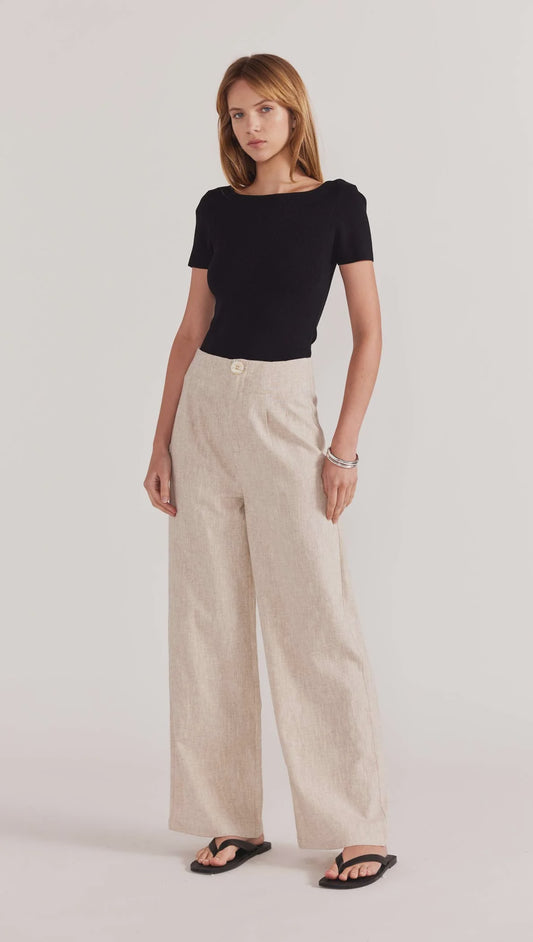 STAPLE THE LABEL - AVERY PANTS - Natural Marle