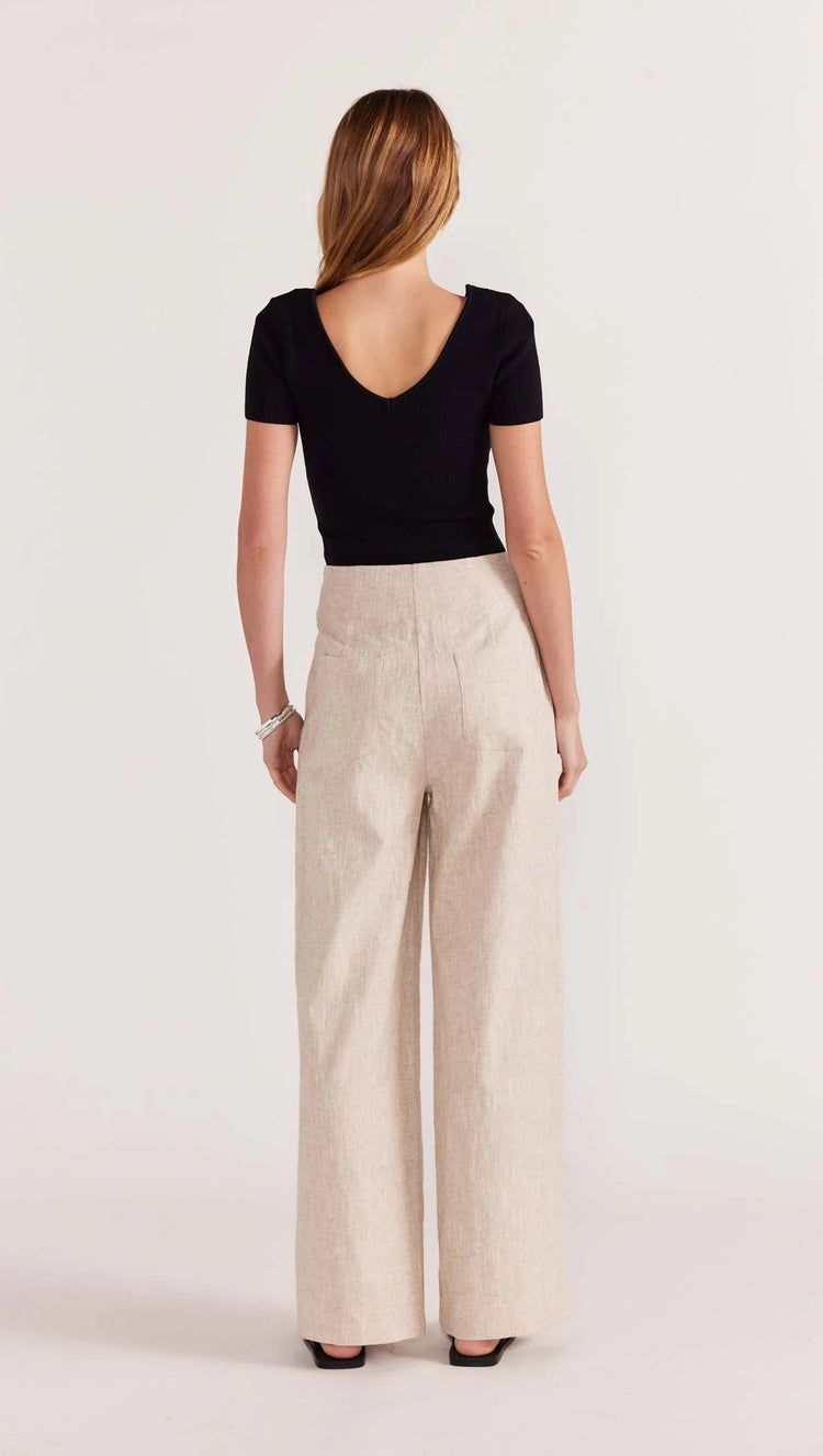 STAPLE THE LABEL - AVERY PANTS - Natural Marle