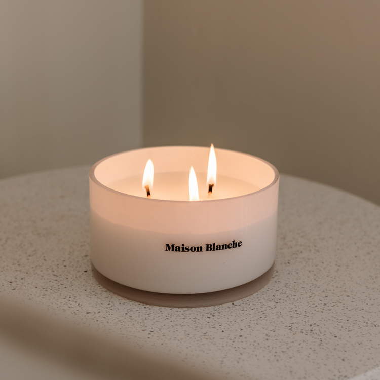 MAISON BLANCHE Fig & Olive Leaf DELUXE CANDLE