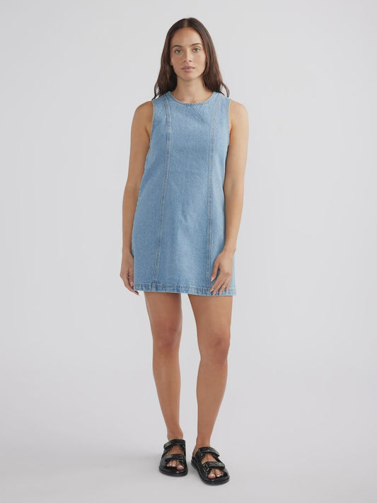 ENA PELLY Reese Denim Mini Dress