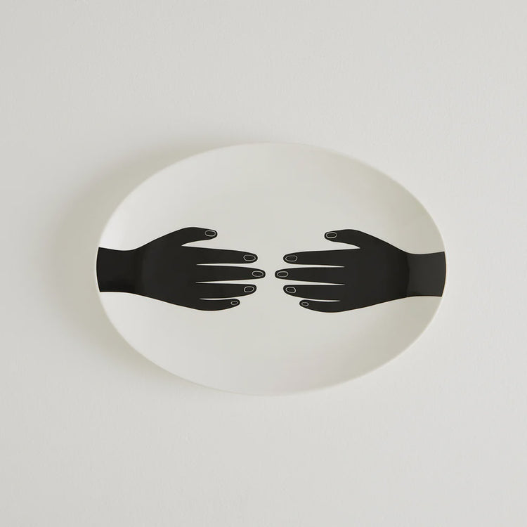 MAISON BALZAC Les Mains Serving Platter