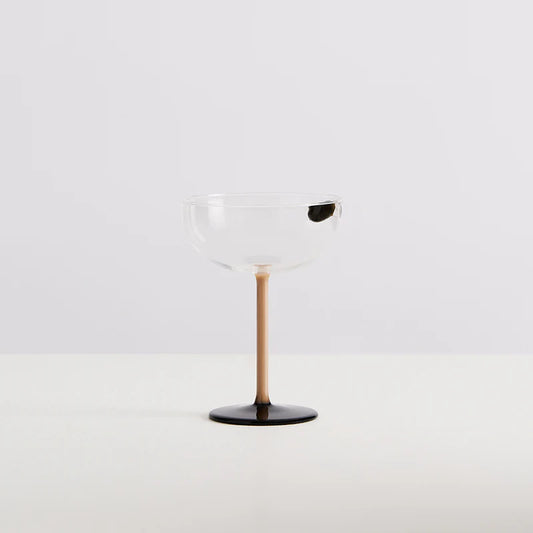 MAISON BALZAC - L'ESPRESSO MARTINI - Black/Beige/Clear