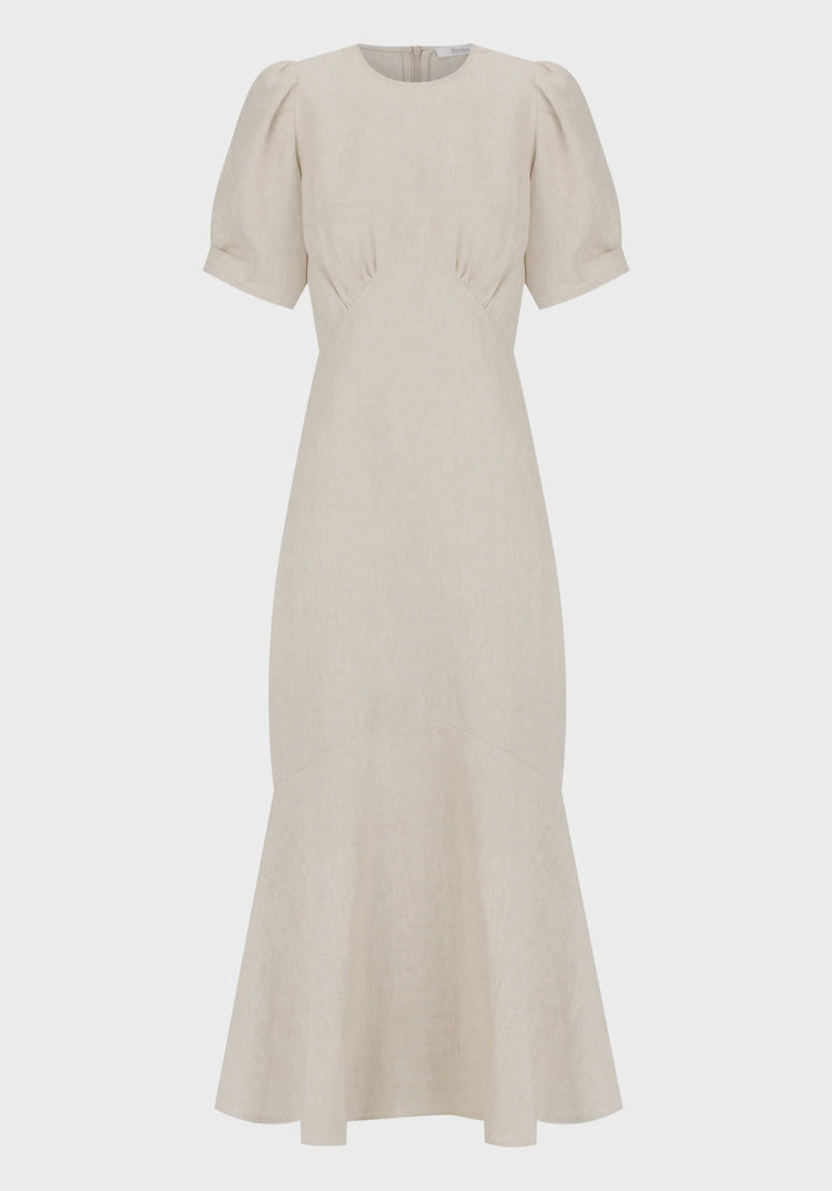 MORRISON - BODHI LINEN DRESS - Natural