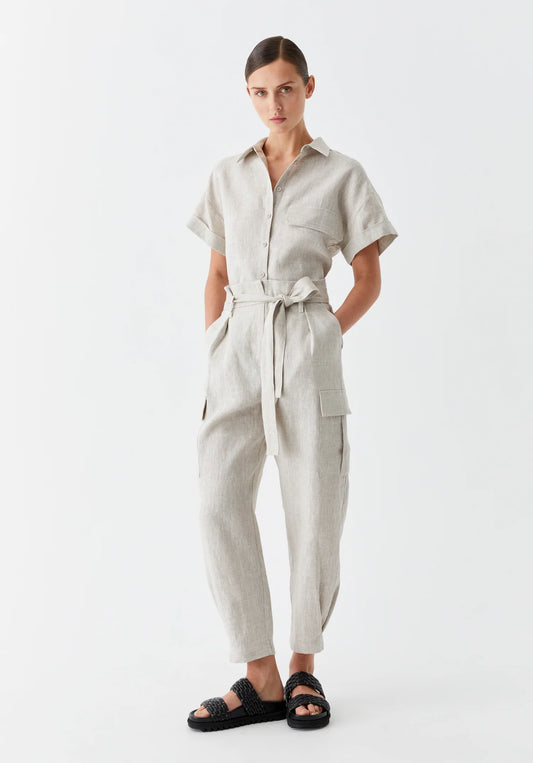 MORRISON - BODHI LINEN PANT - Natural