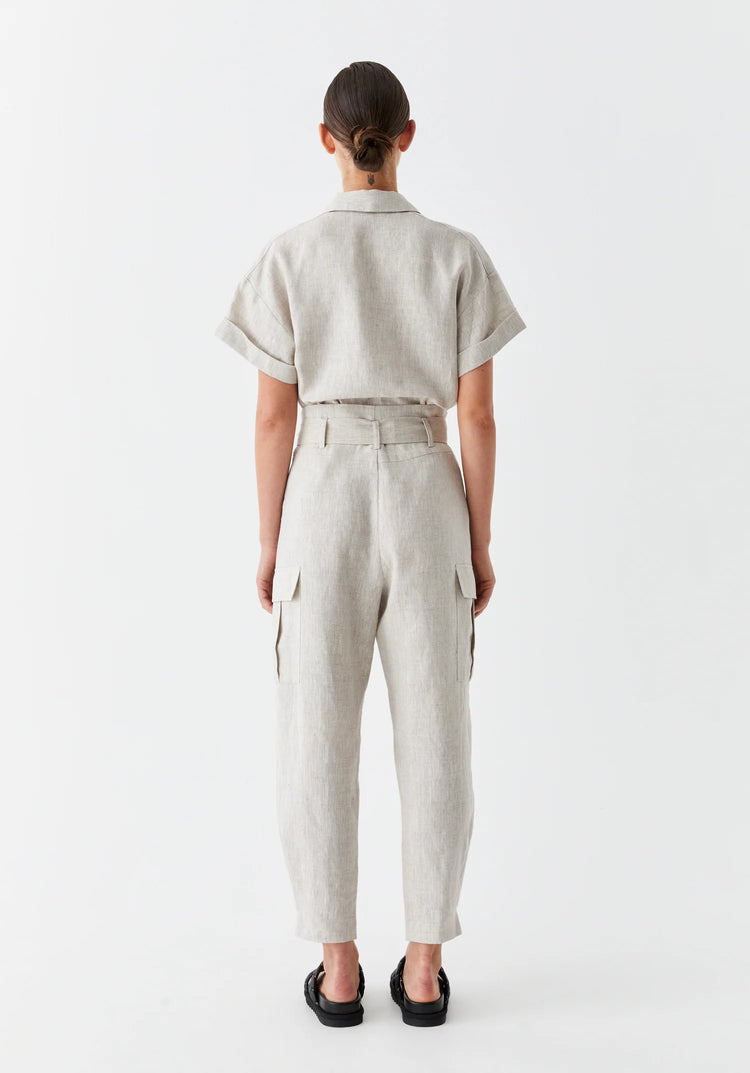 MORRISON - BODHI LINEN PANT - Natural