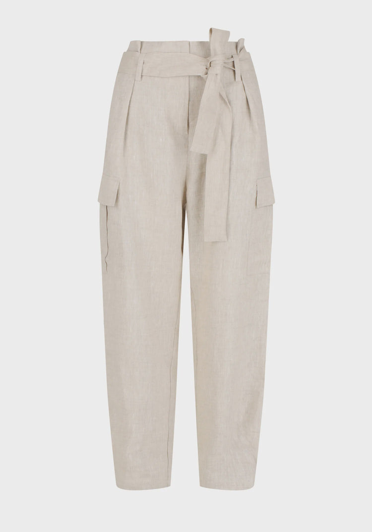 MORRISON - BODHI LINEN PANT - Natural