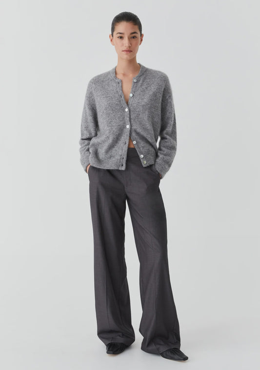 MORRISON - VANCE KNIT CARDIGAN - Grey