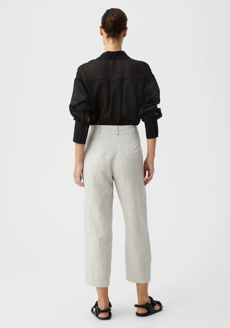 Morrison - HENLEY LINEN PANT - Faux