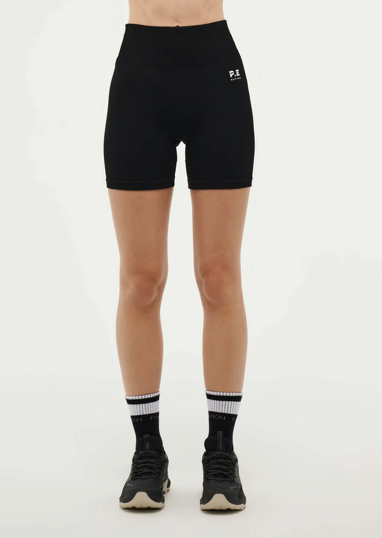 P.E NATION Seamless 5" Bike Short Black