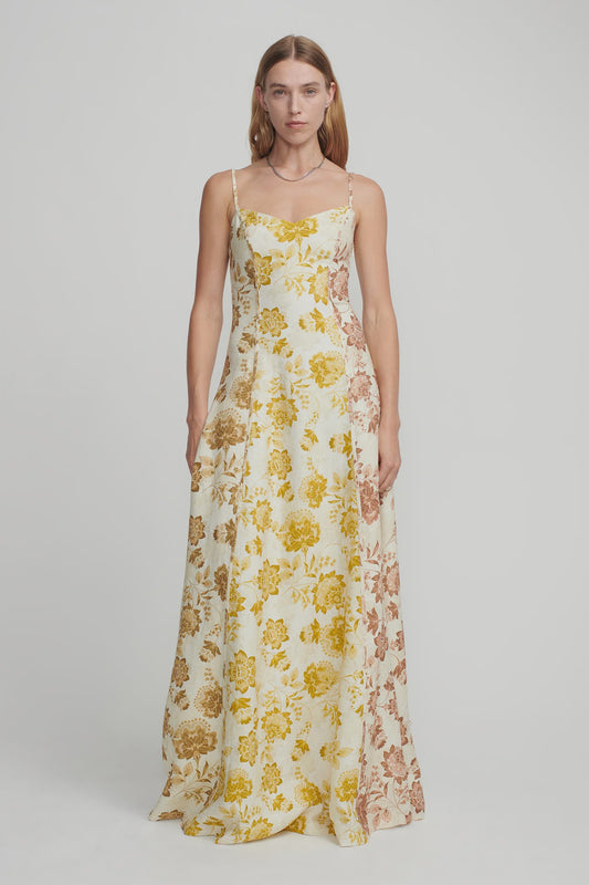 HANSEN & GRETEL - PEPPER MAXI DRESS - Golden Nectar