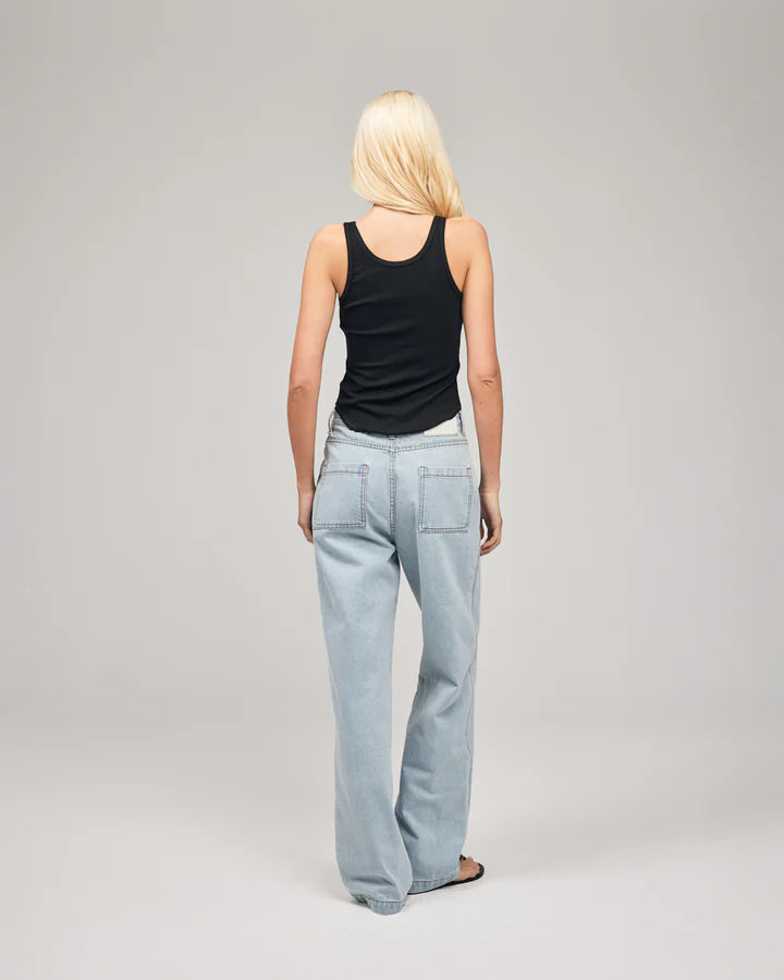 ROMY - STRAIGHT LEG JEAN - Light Blue