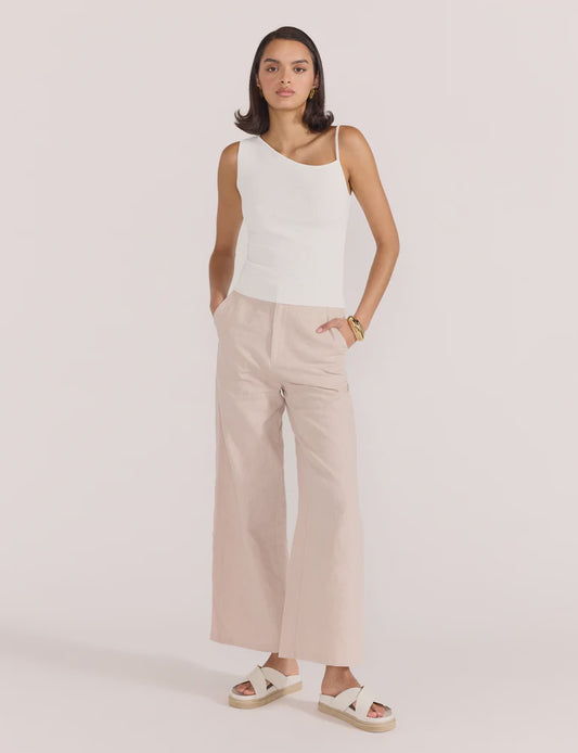 STAPLE THE LABEL ENNA HIGH WAIST PANTS  Stone