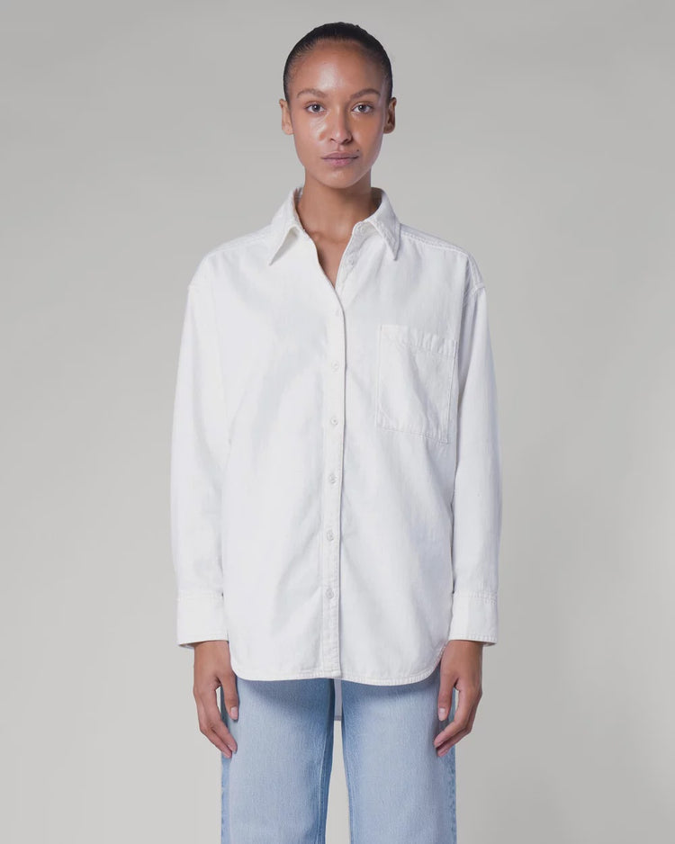 NOBODY DENIM - TESSA SHIRT - Soft Natural