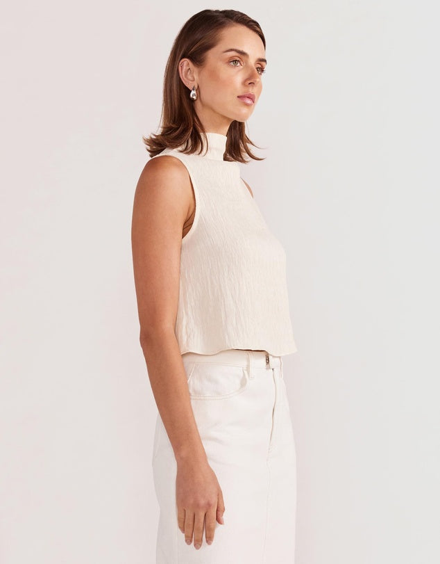 STAPLE THE LABEL Sabine High Neck Top