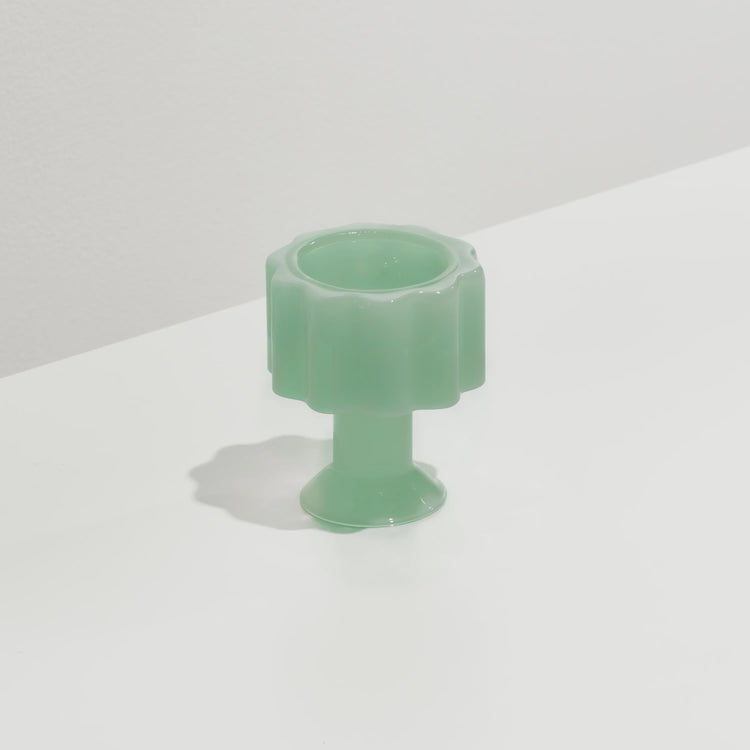 Fazeek - Wave Candle Holder - Jade
